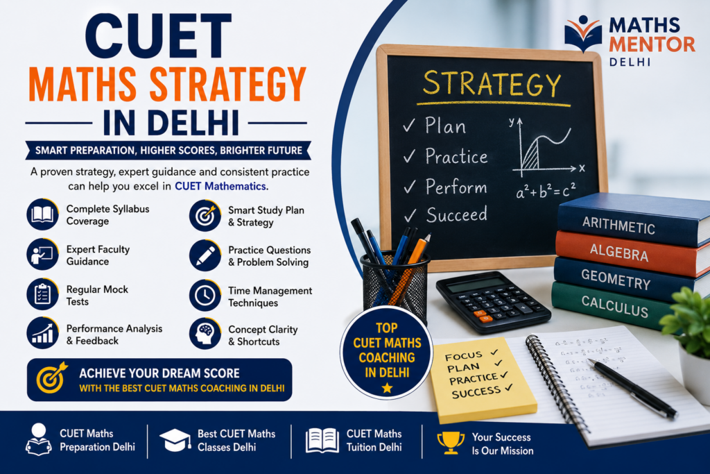 CUET Maths Strategy in Delhi
