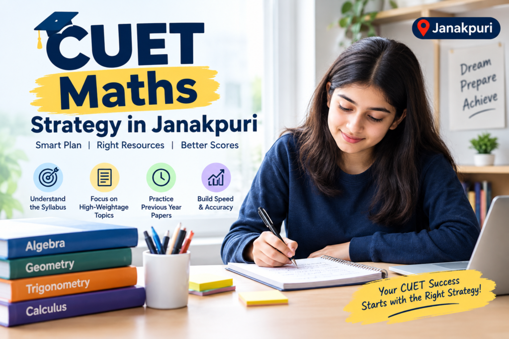 CUET Maths Strategy in Janakpuri
